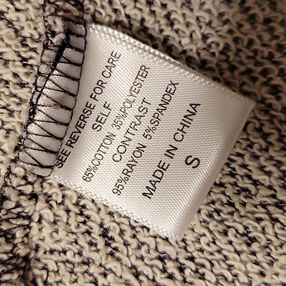 Bobeau lightweight gray moto jacket - Picture 6 of 7